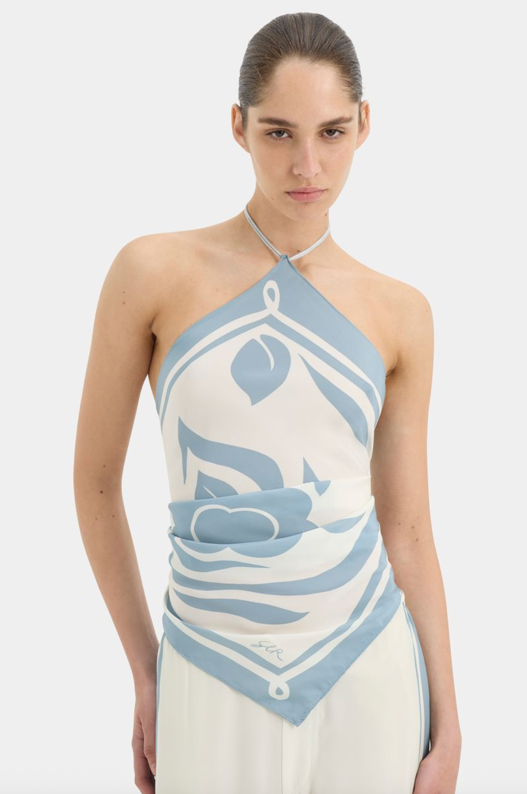 SIR. Lilou Scarf - Liora Blue