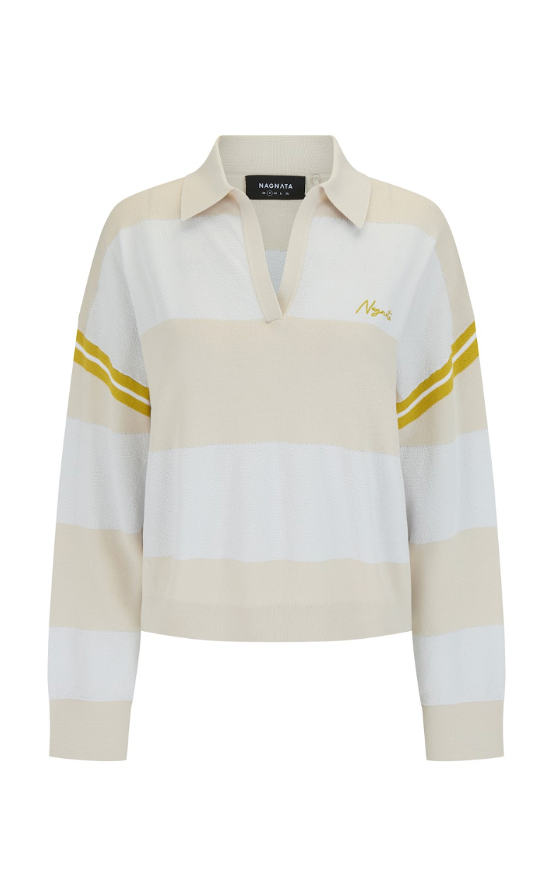 Nagnata Organic Ivy Polo - Vanilla Vanilla
