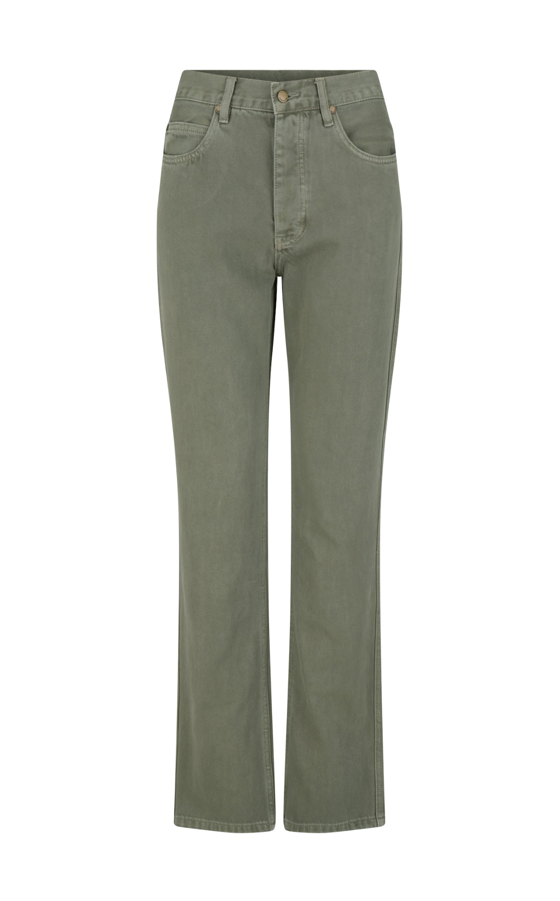 Nagnata Vegetable Dye Straight Leg Jean - Taupe