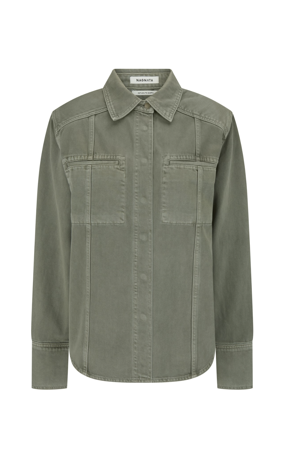 Nagnata Vegetable Dye Utility Jacket - Taupe