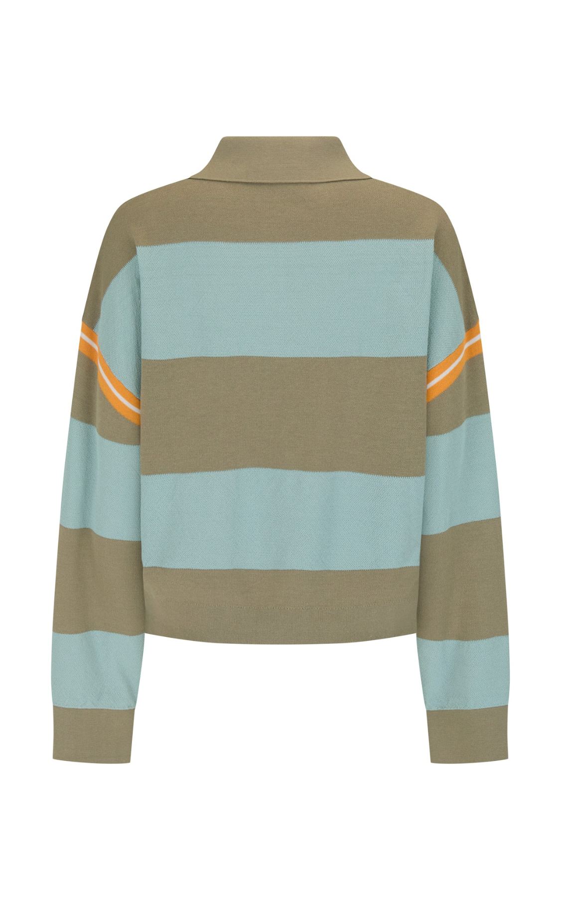 Nagnata Organic Ivy Crop Polo - Cloud