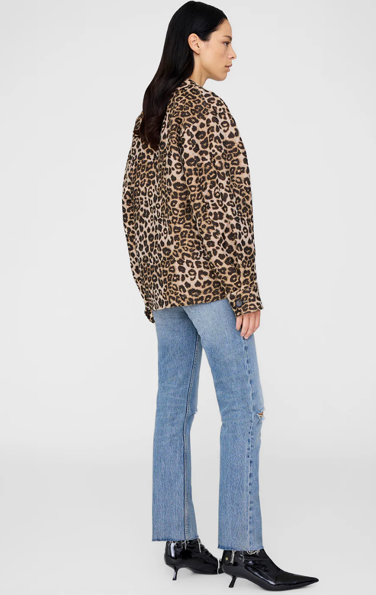 Anine Bing Flynn Jacket - Leopard