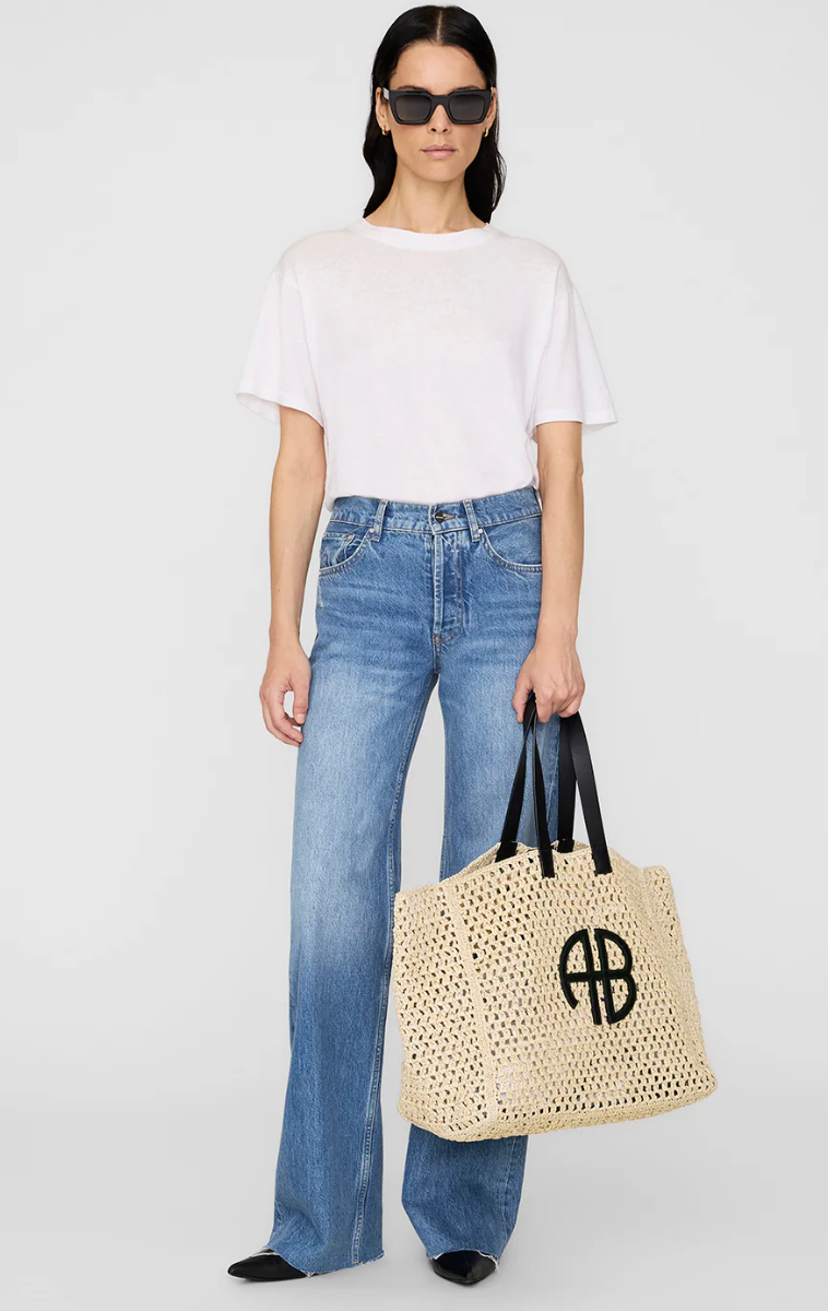 Anine Bing Large Rio Tote - Sand