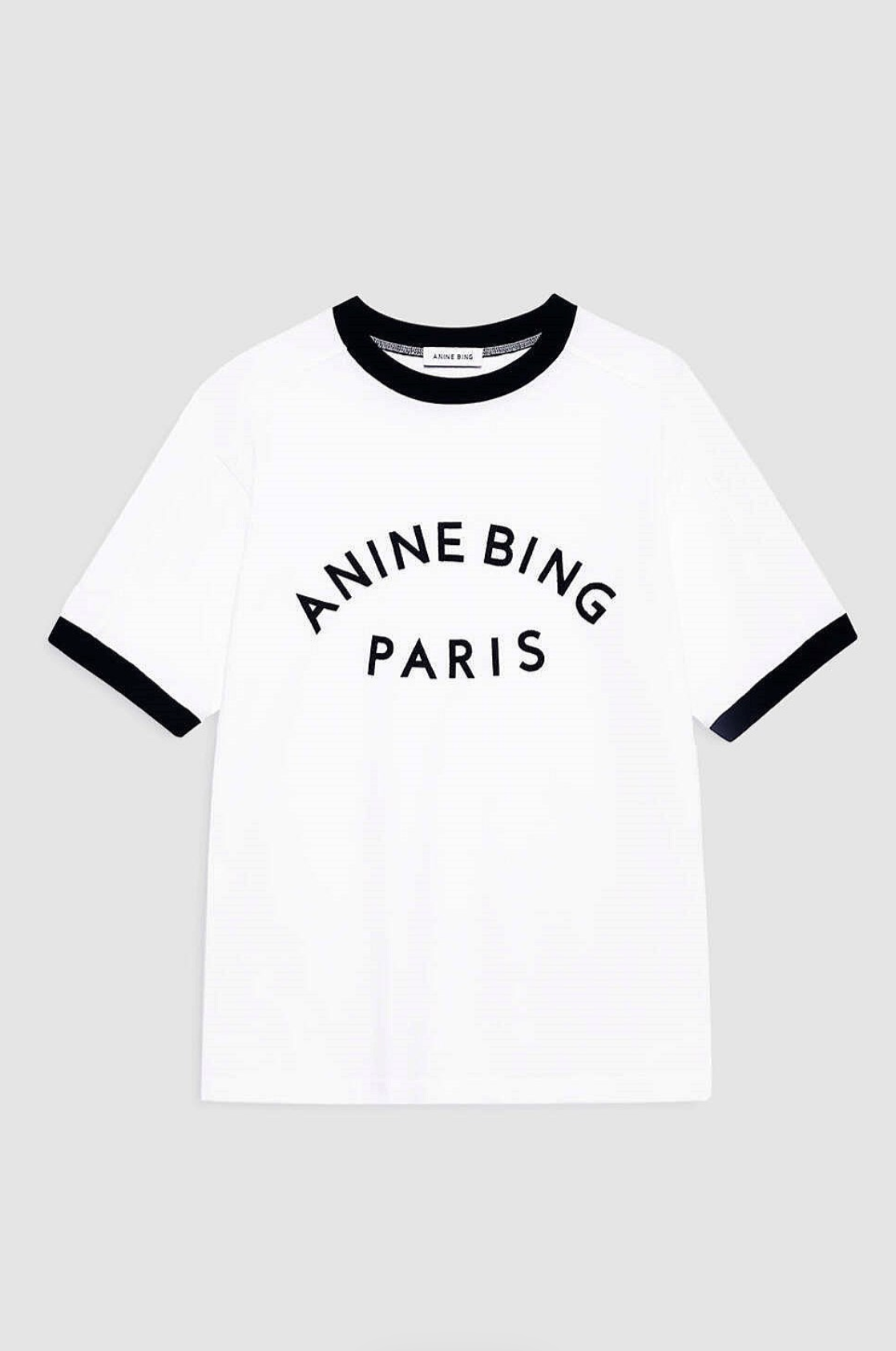 Anine Bing Jaylin Short Sleeve T Shirt