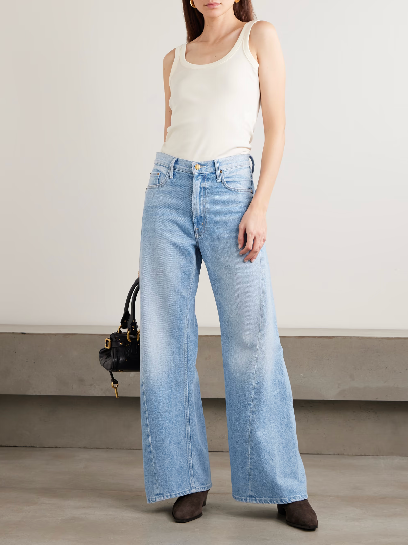 Mother Denim The Lemon Twist Sneak - Munchies