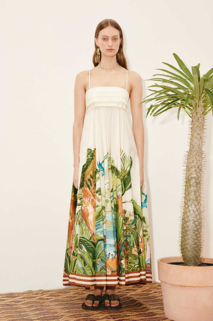 Alemais Toucan Tango Midi Dress