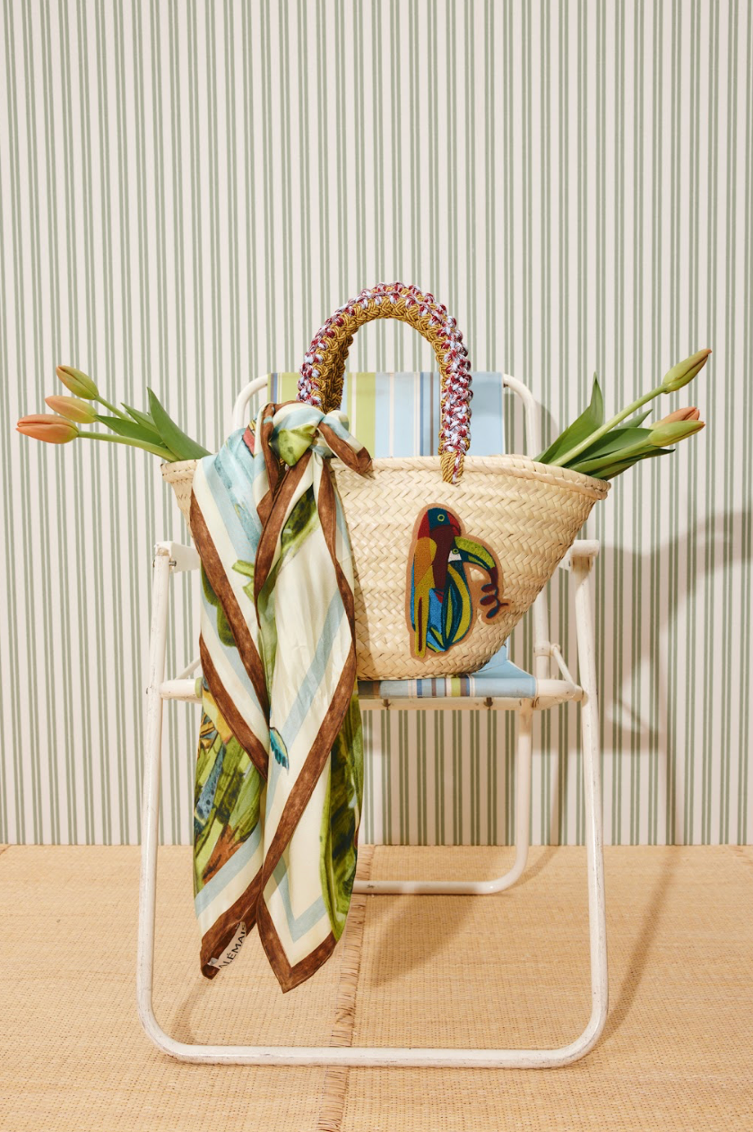 Alemais Toucan Tango Macrame Midi Basket