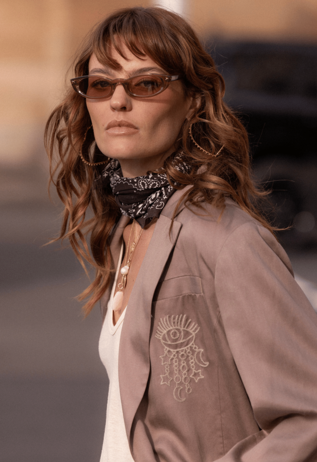 Spell Dallas Blazer - Smokey Taupe