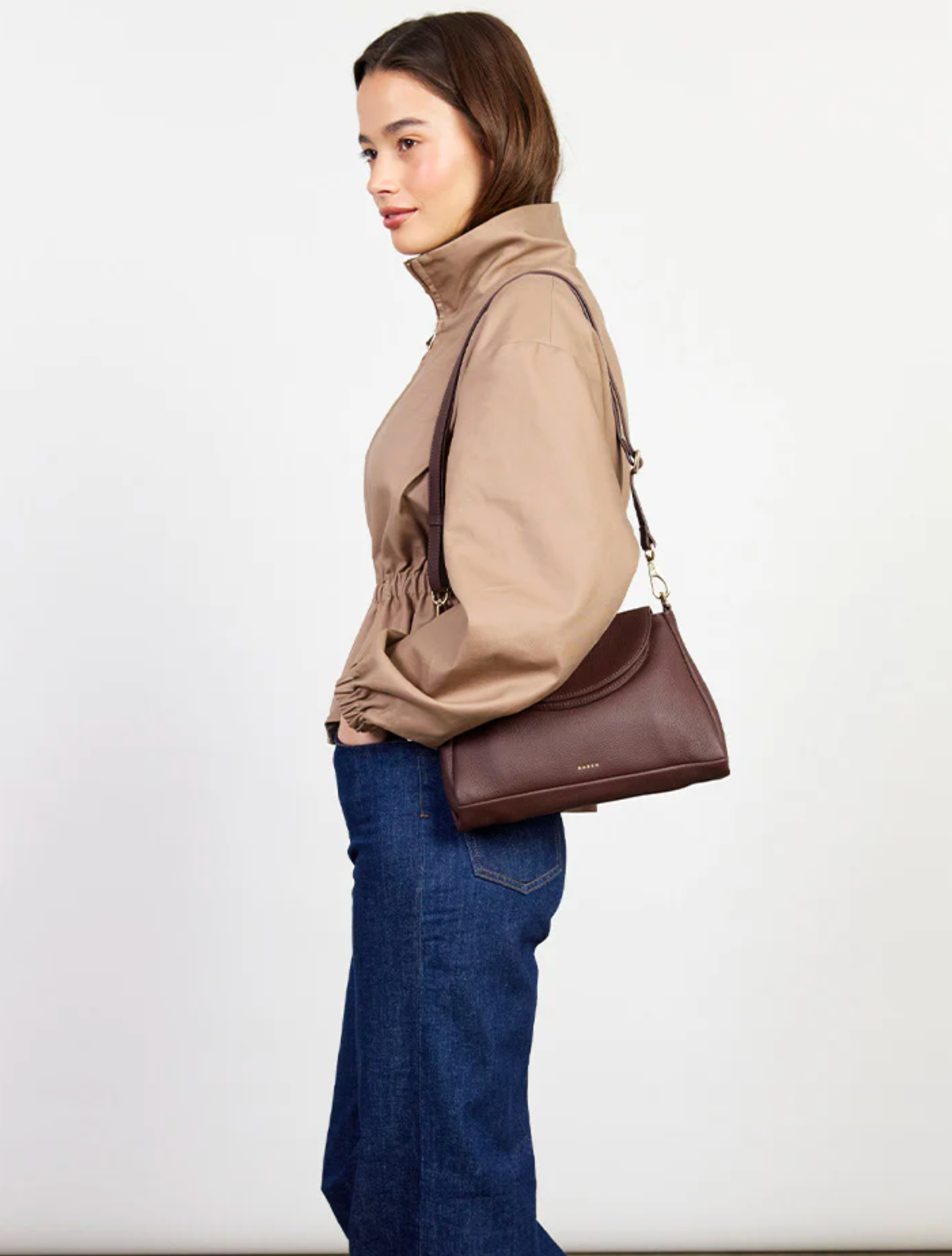 Saben Beckett Crossbody - Espresso Luxe