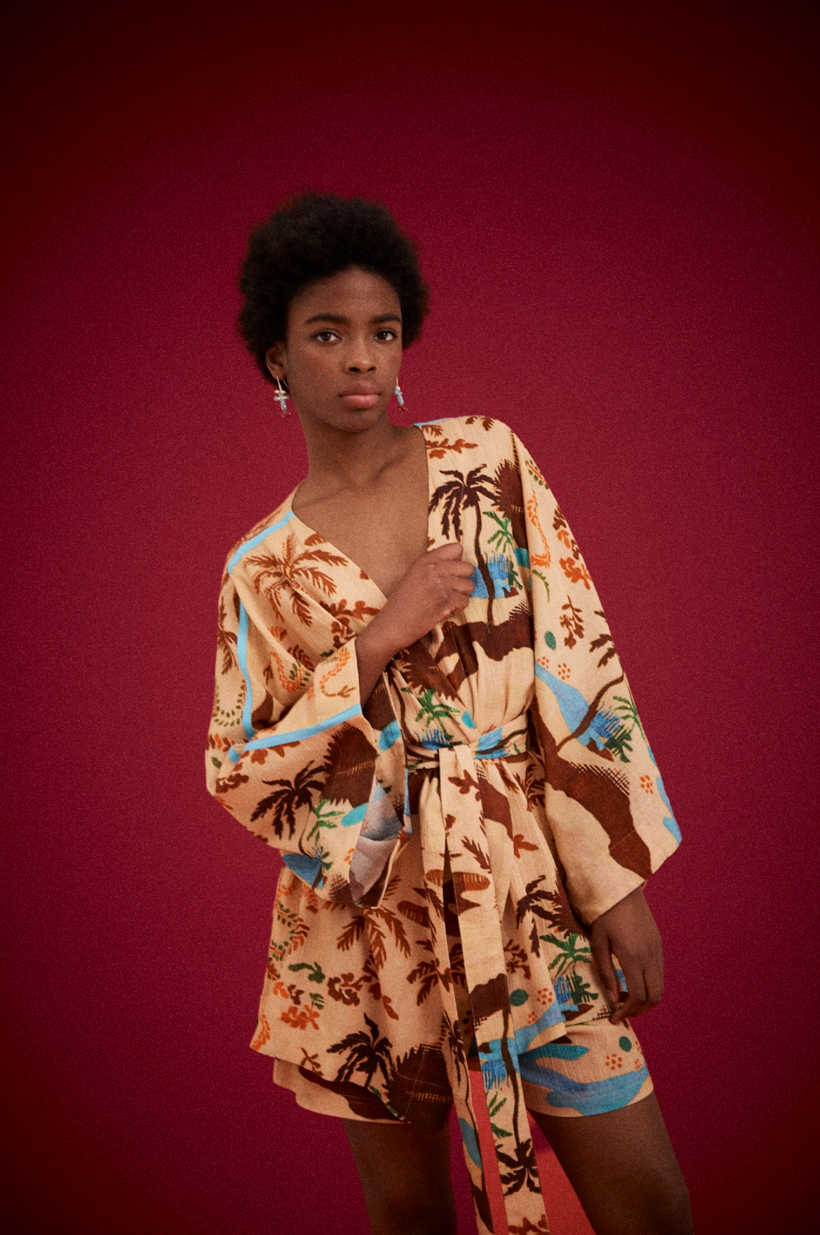 Kinga Csilla Island Souvenir Kimono