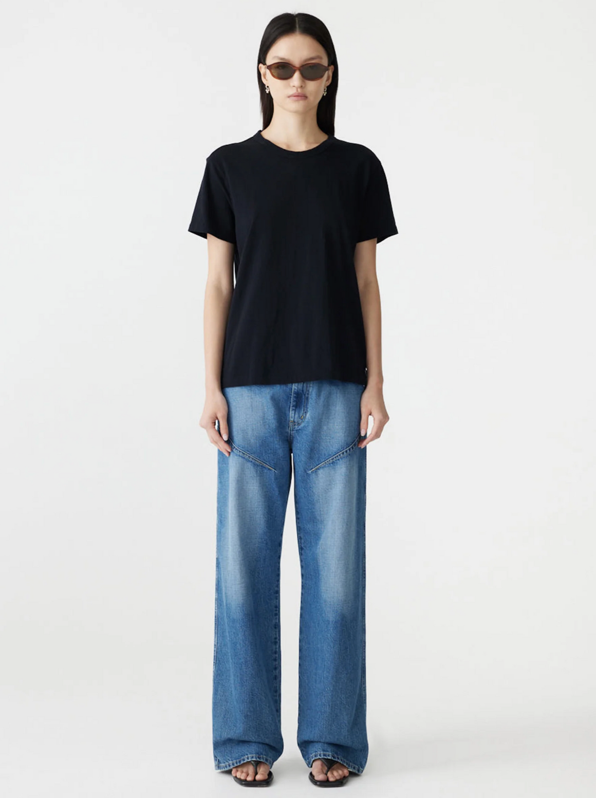 Bassike Classic Heritage T-Shirt - Black