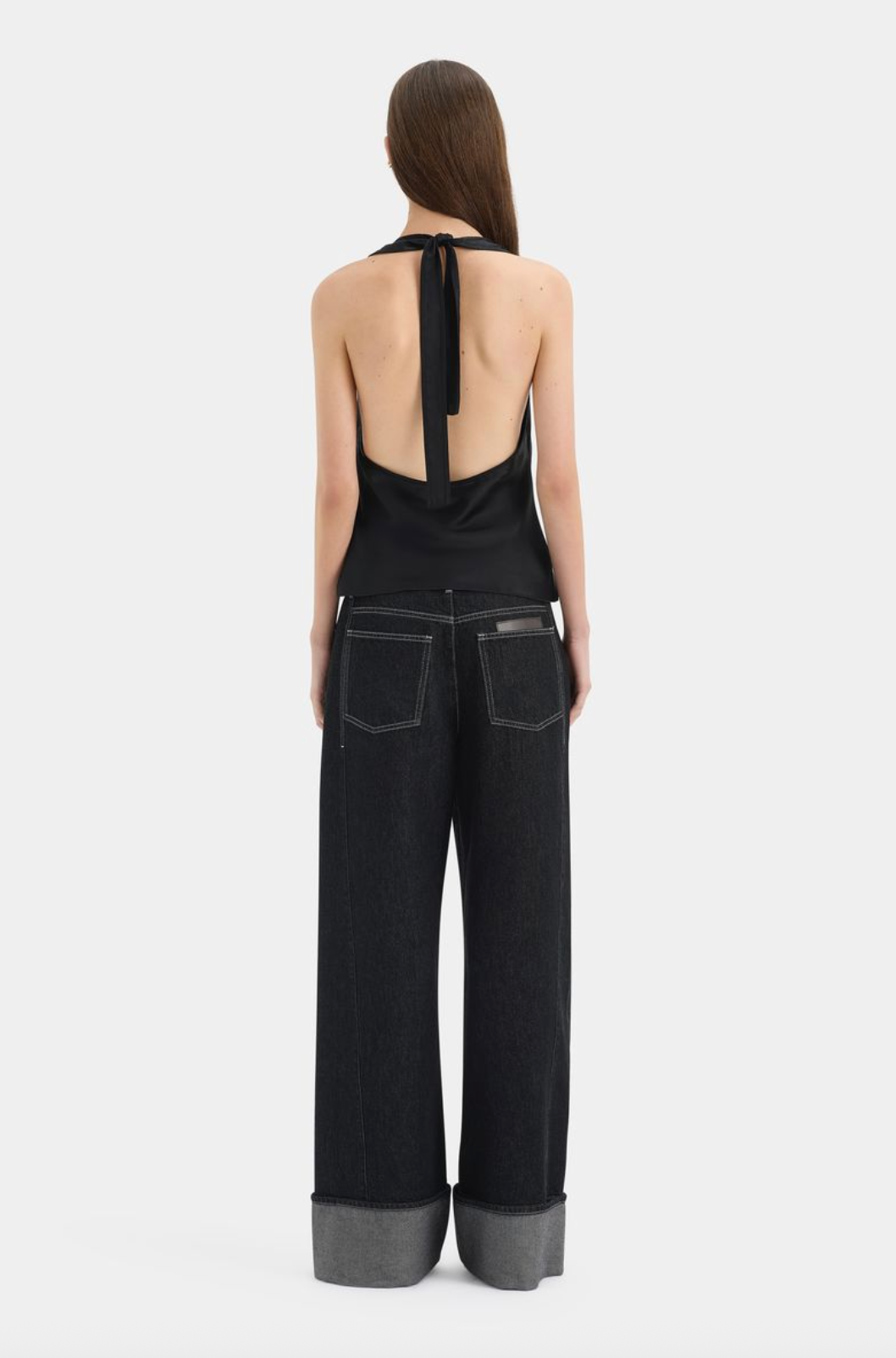 SIR. Montparnasse Halter Top - Black