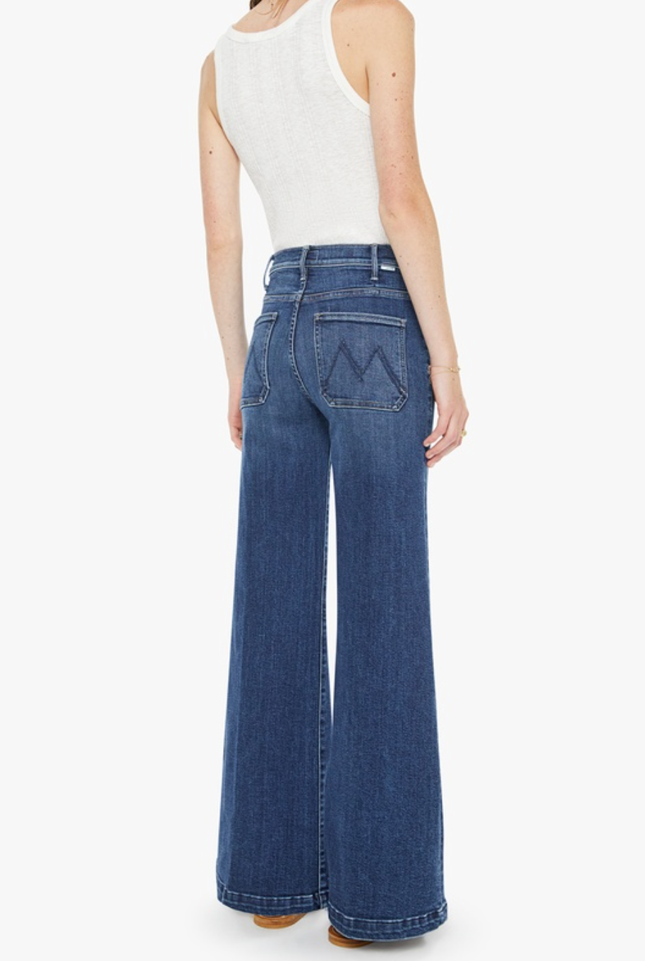 Mother Denim The Hustler Roller Patch Pocket Skimp - One Last Shot