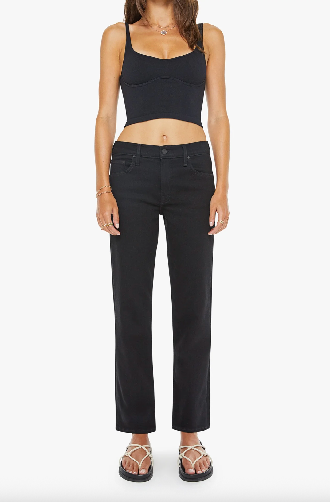 Mother Denim The Newbie Hover - Nighty Night