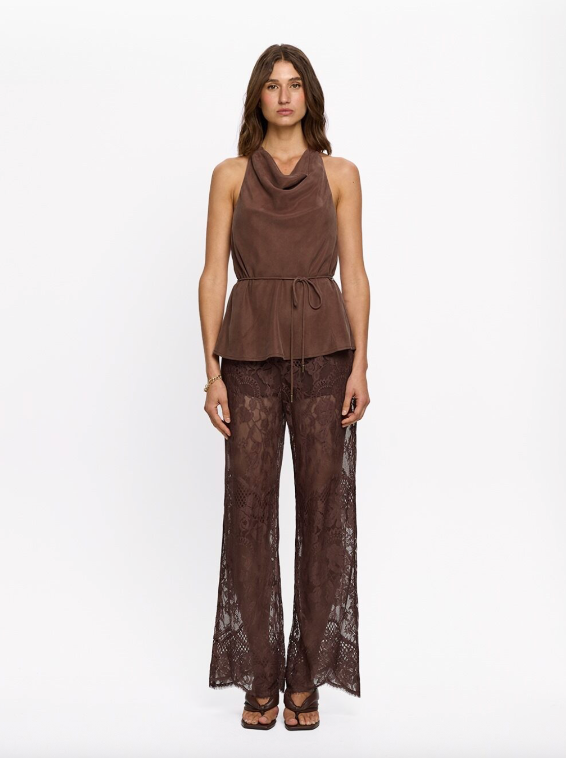 Kivari Arabella Pant - Chocolate