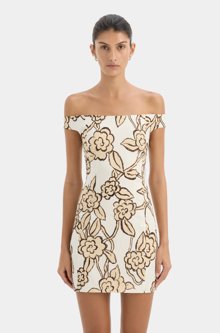 SIR. Elodie Off Shoulder Mini Dress - Patale