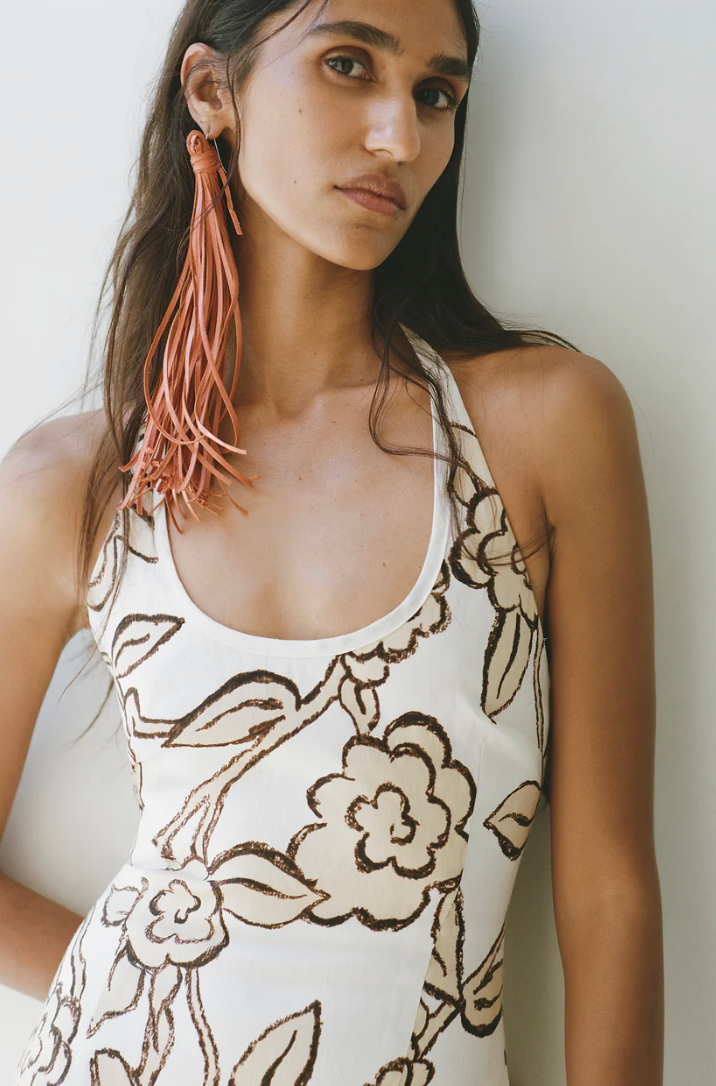 SIR.Elodie Halter Midi Dress - Patale