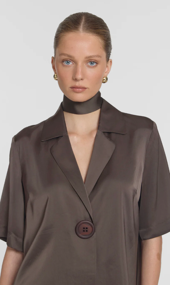 Viktoria & Woods Chorus Shirt - Chocolate