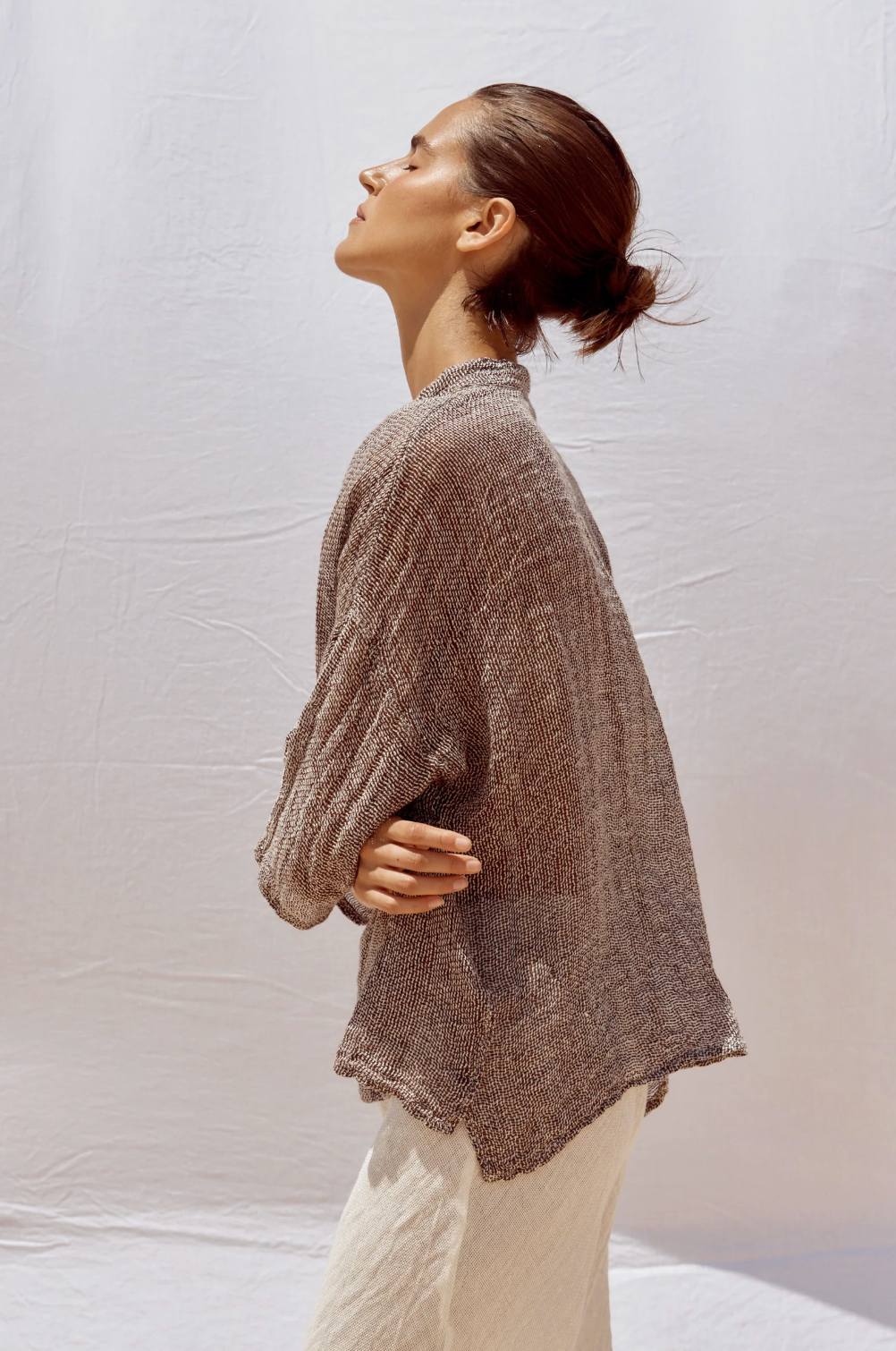 Estilo Emporio Fortuna Top - Rete Chocolate