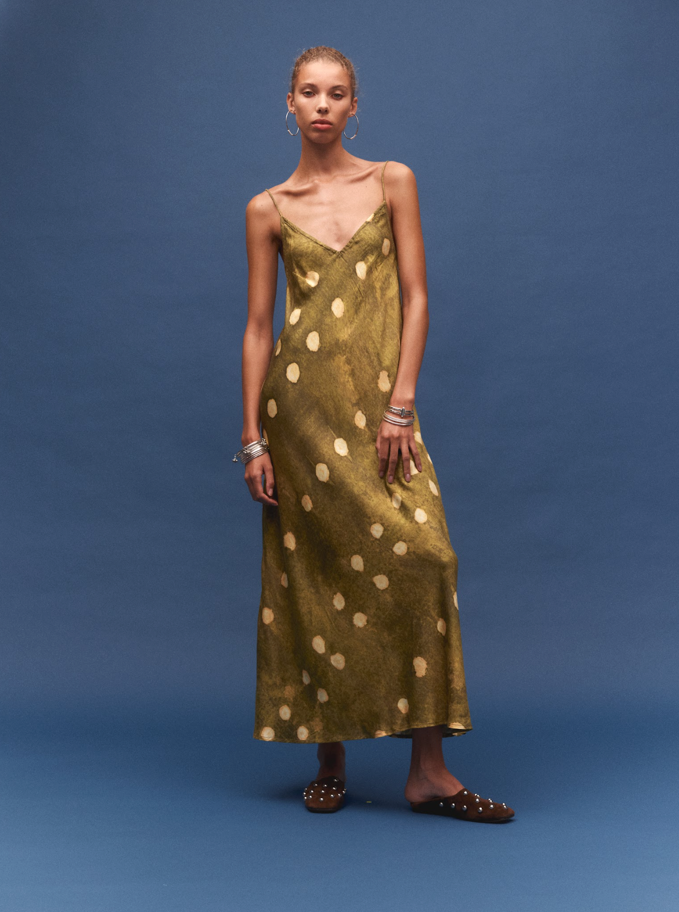 Kinga Csilla La Olivia Spot Sia Dress