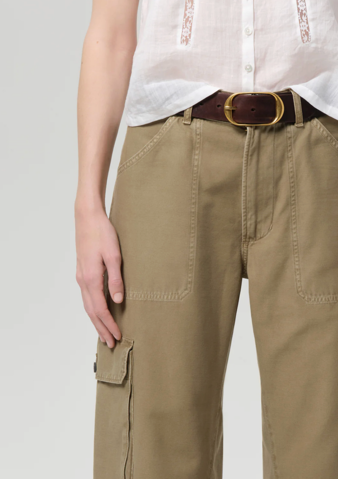 Citizens Of Humanity Thassos Twisted Seam Utility Pant - Bezal