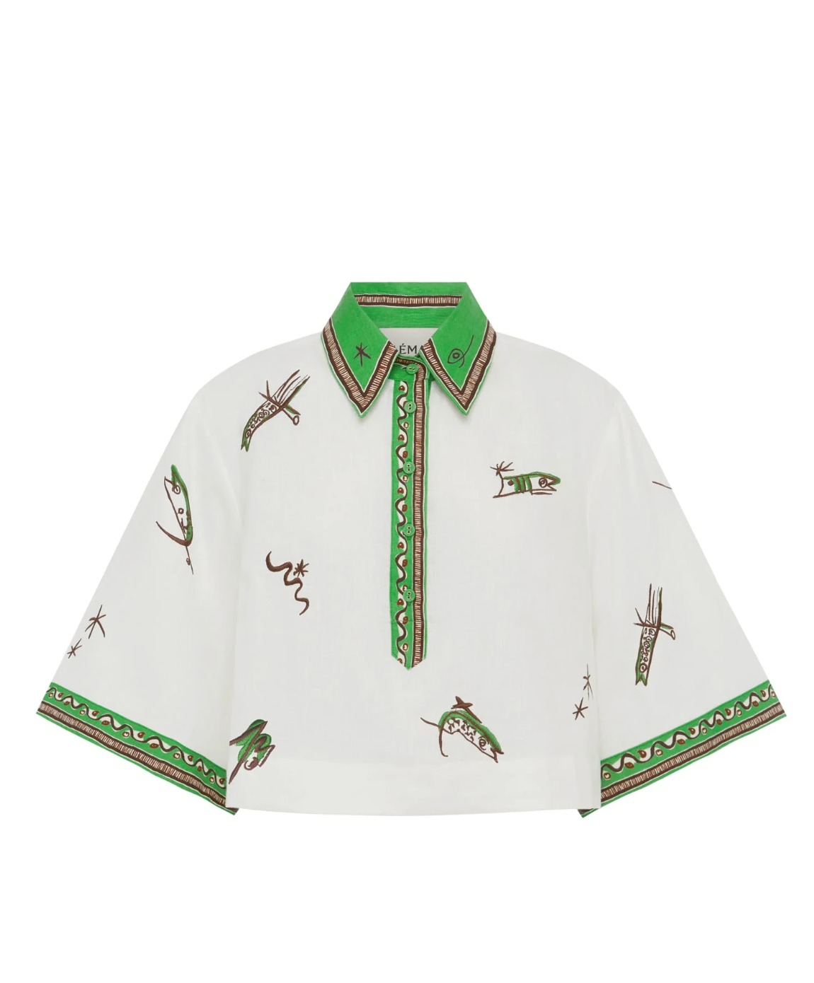 Alemais Wanda Embroidered Shirt