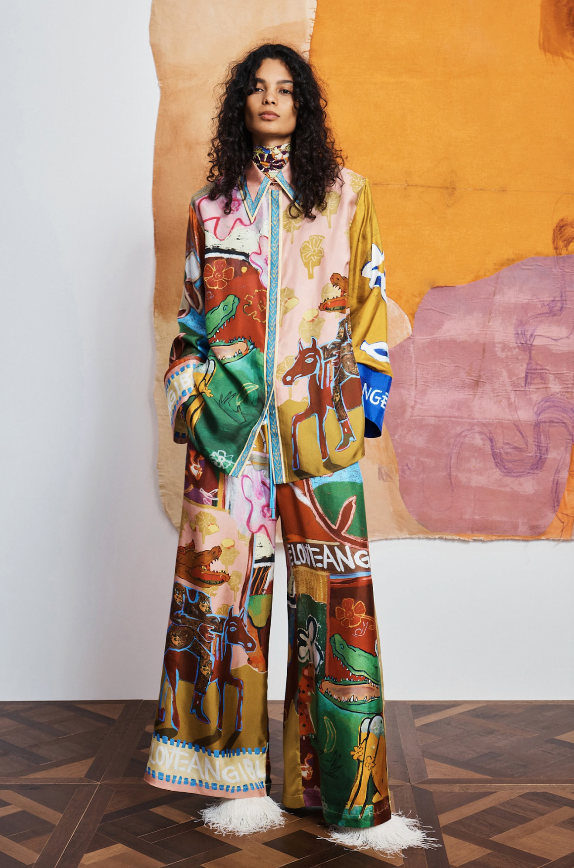 Alemais Mlak Silk Pant