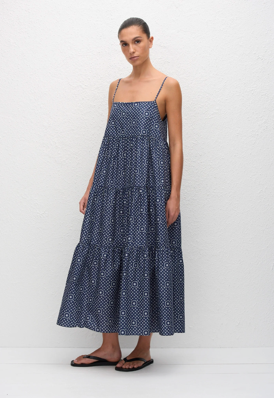Matteau Tiered Sundress - Bluebell