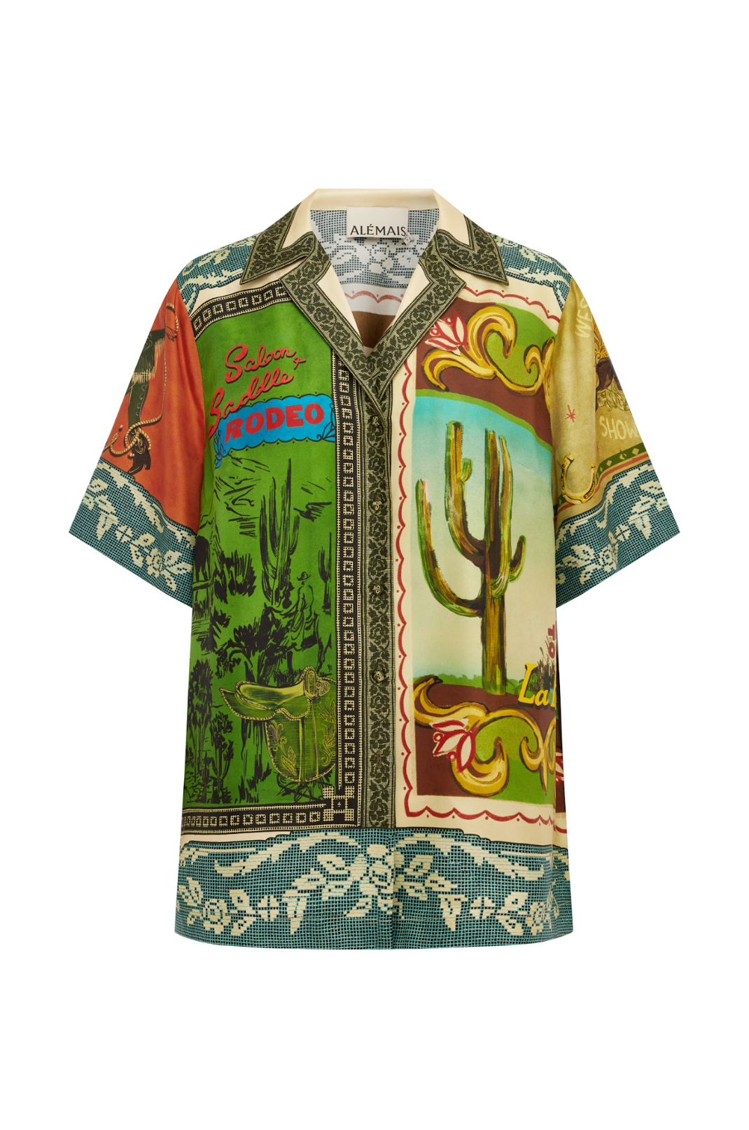 Alemais Ace Silk Shirt