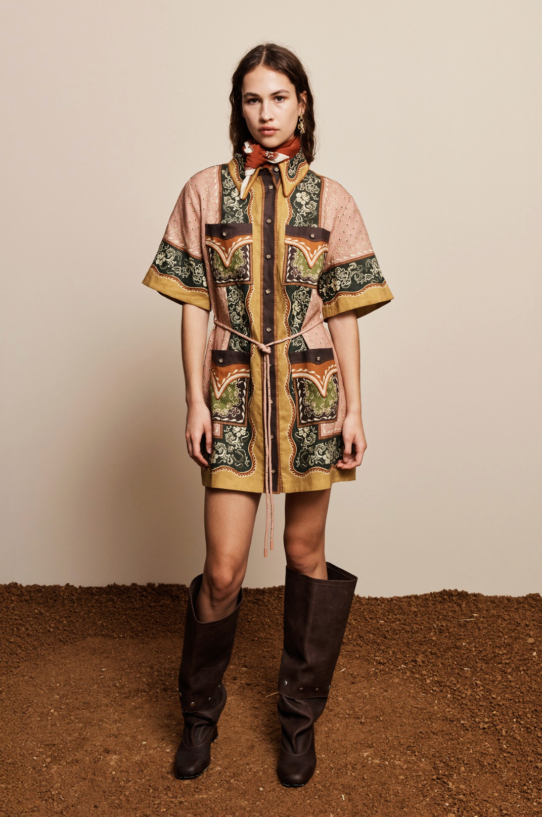 Alemais Darcey Mini Dress