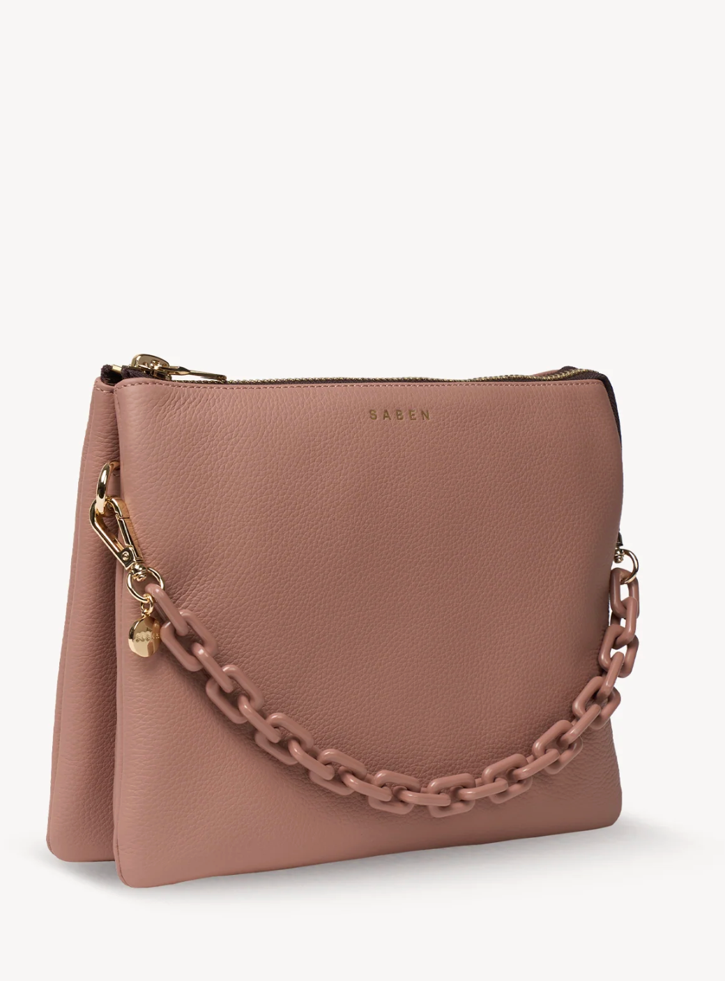 Saben Matilda Crossbody - Rosewater + Tonal Chain