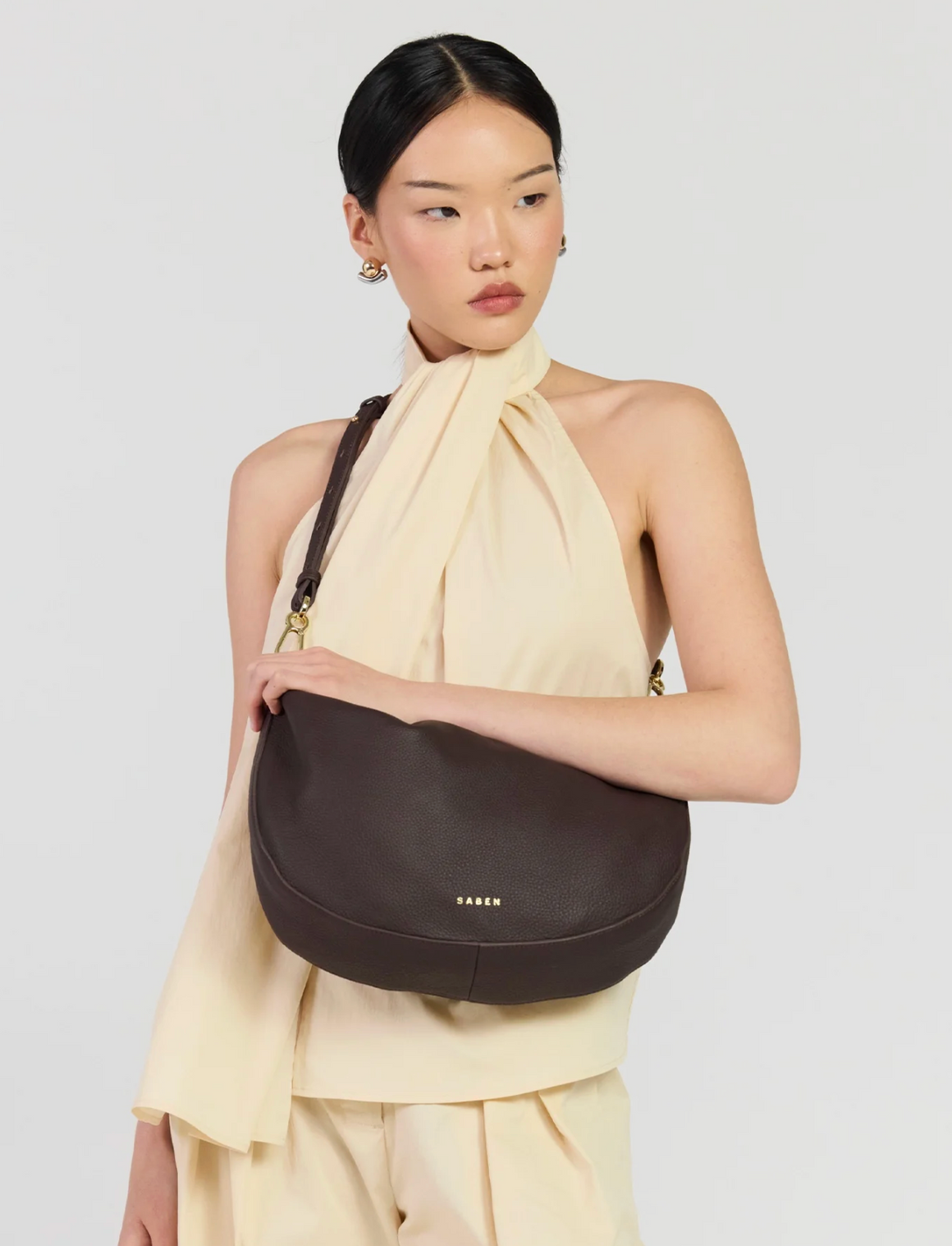 Saben Noa Shoulder Bag - Cacao Luxe