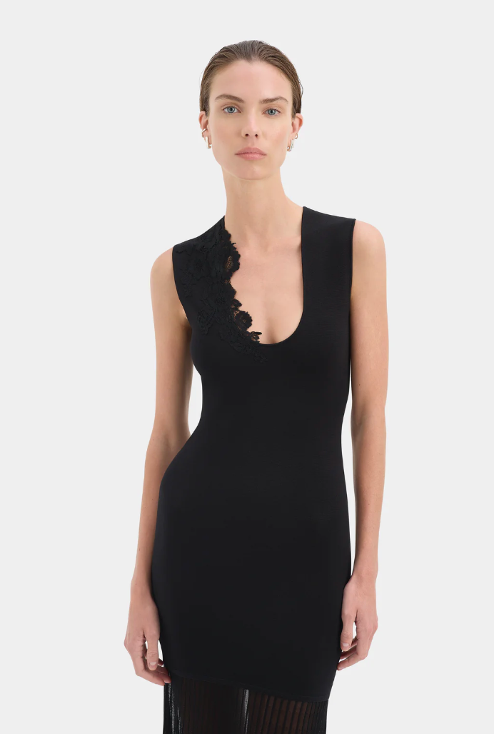 SIR. Aylu Maxi Dress - Black