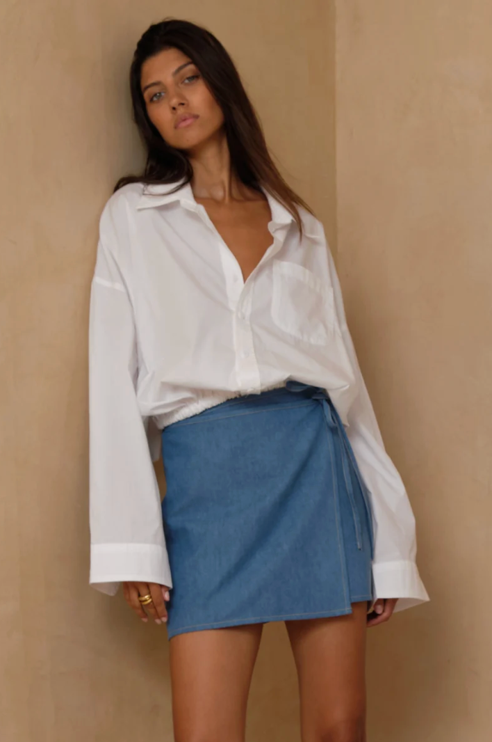 Lilya Marcoola Shirt - Crisp White