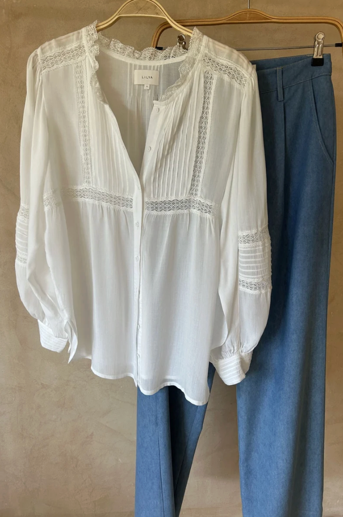 Lilya Copenhagen Blouse - Ivory