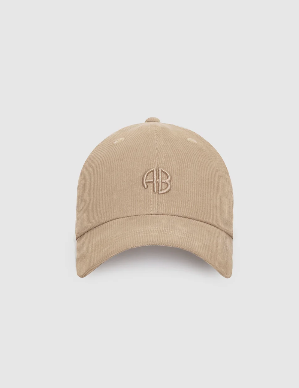 Anine Bing Jeremy Baseball Cap AB Corduroy - Beige
