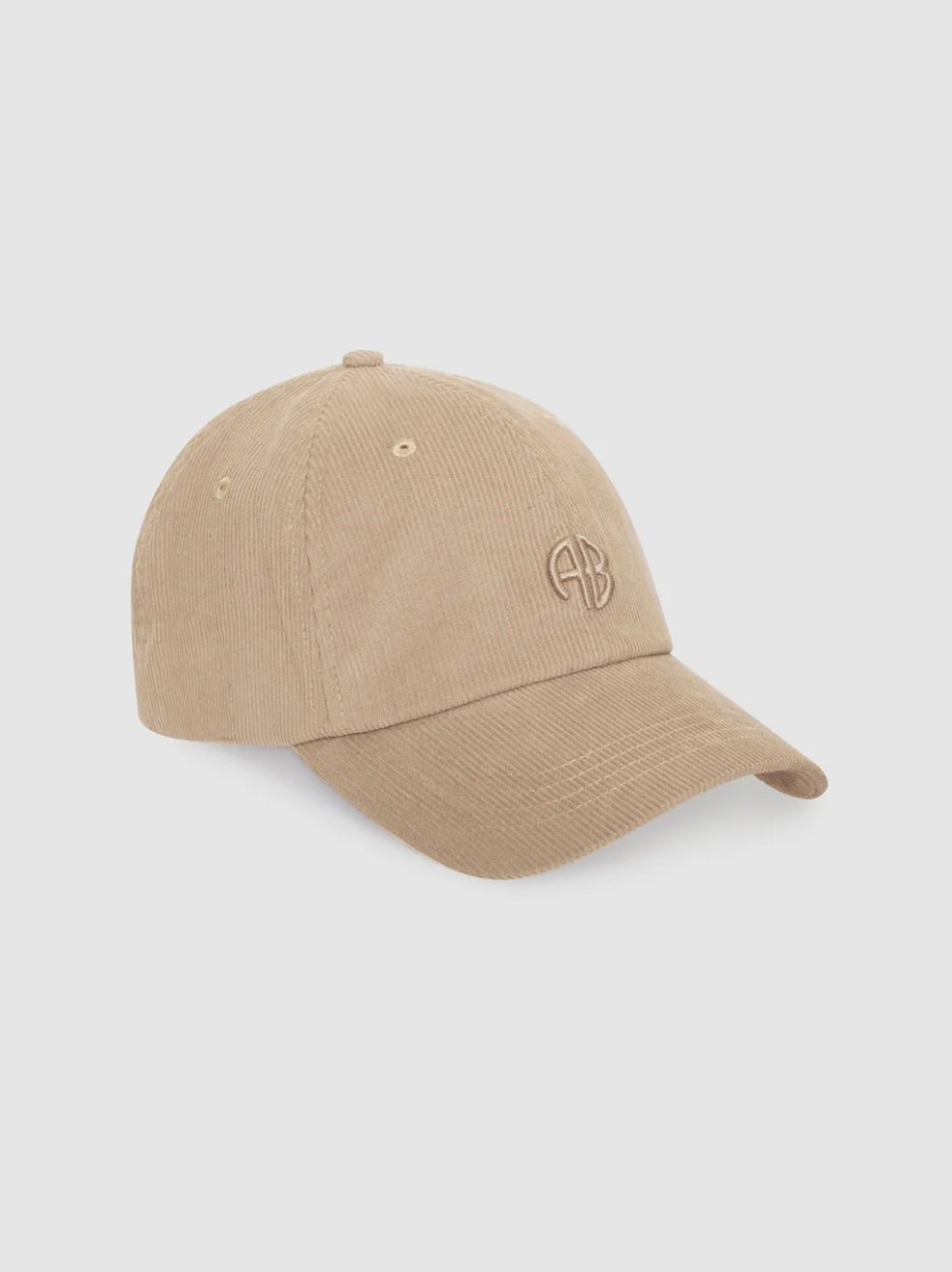 Anine Bing Jeremy Baseball Cap AB Corduroy - Beige