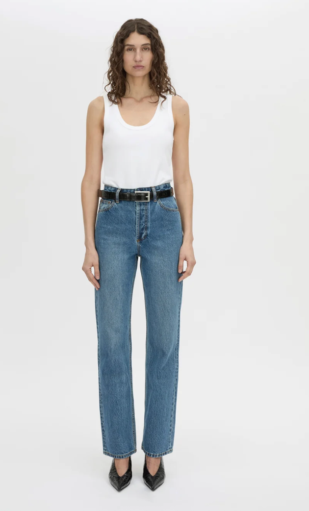 Camilla and Marc Alba Rib Tank - White