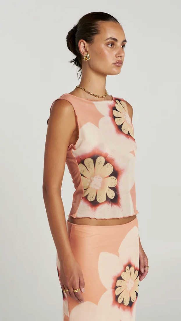 Summi Summi Boatneck Tank - Harlequin
