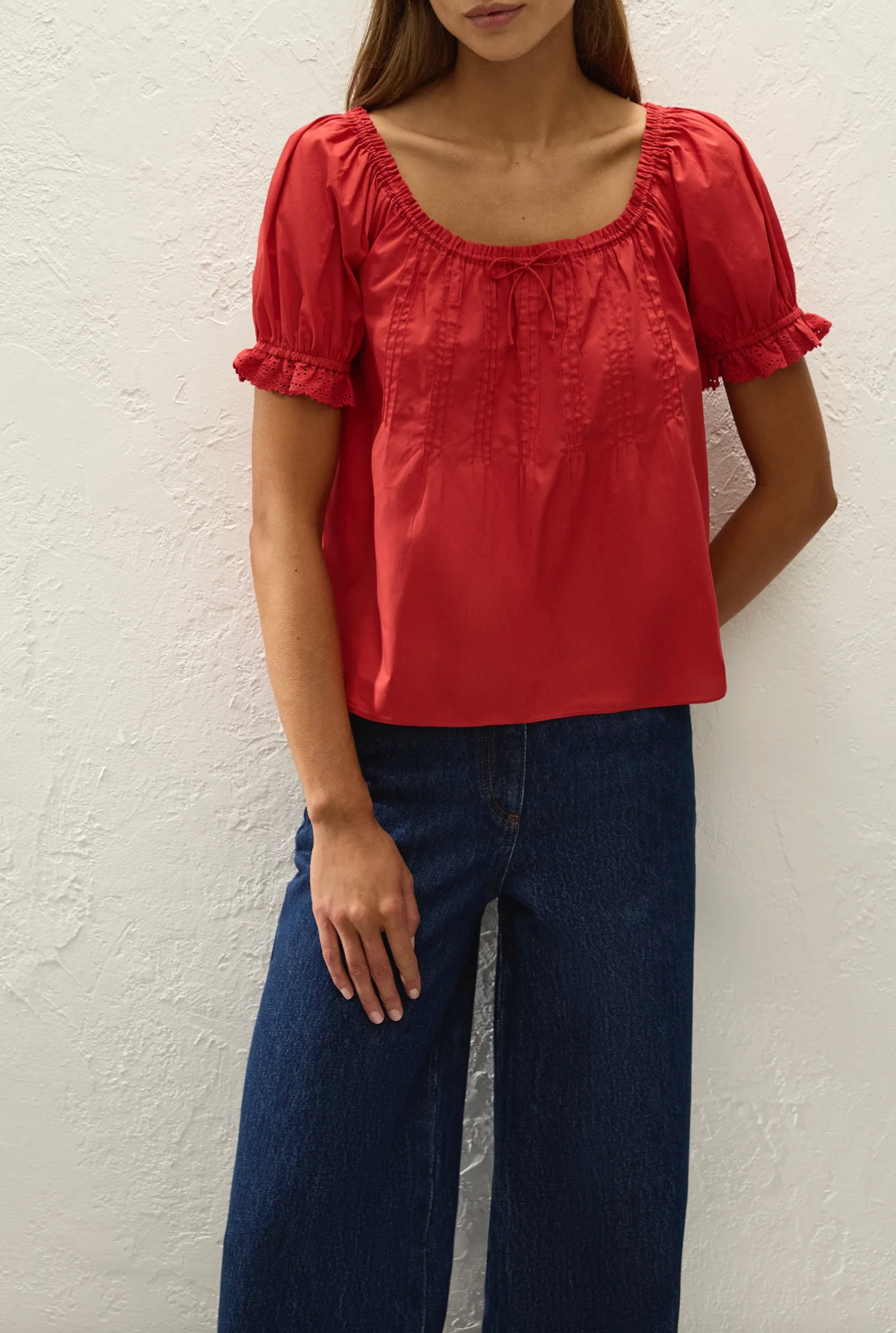 Faithful The Brand Jovita Top - Red
