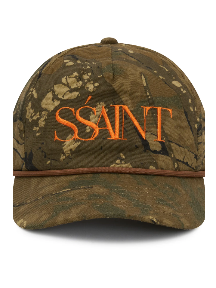 Ssaint Camo Five Panel Cap