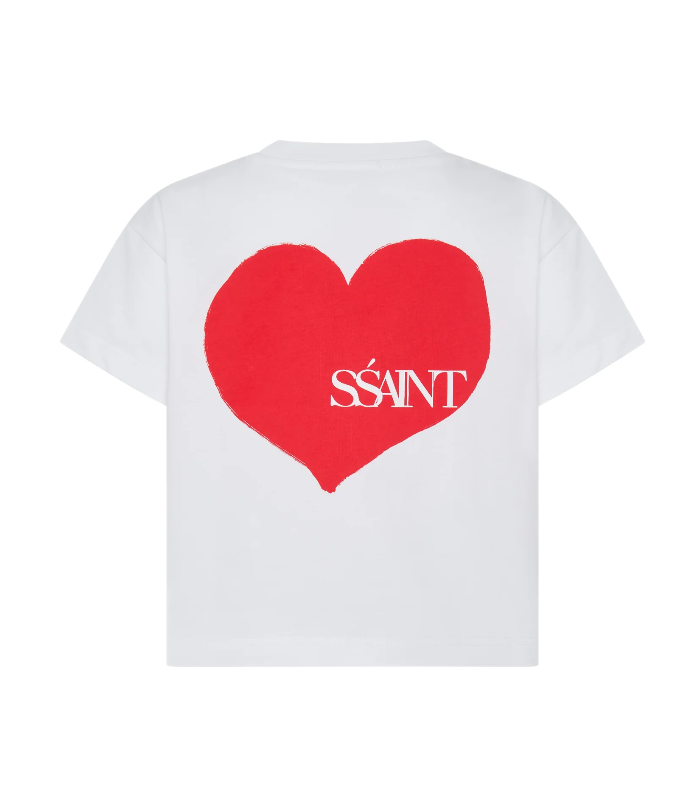 Ssaint Kids Heart Tee - Red