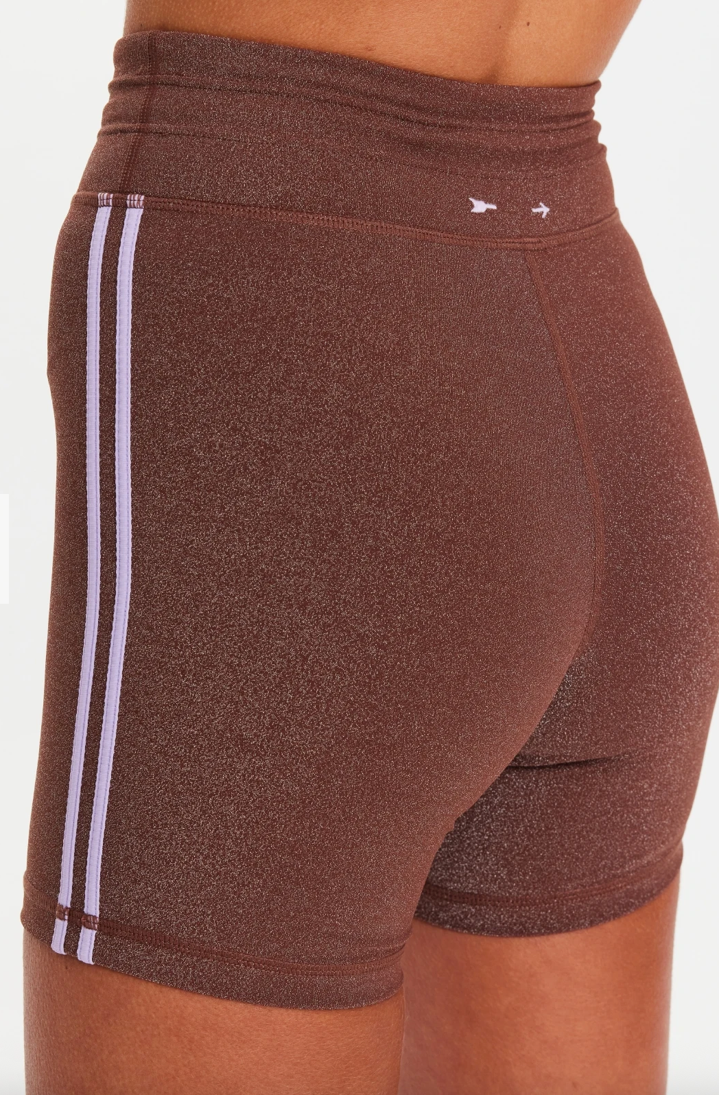 The Upside Galaxia 4in Spin Short - Chocolate