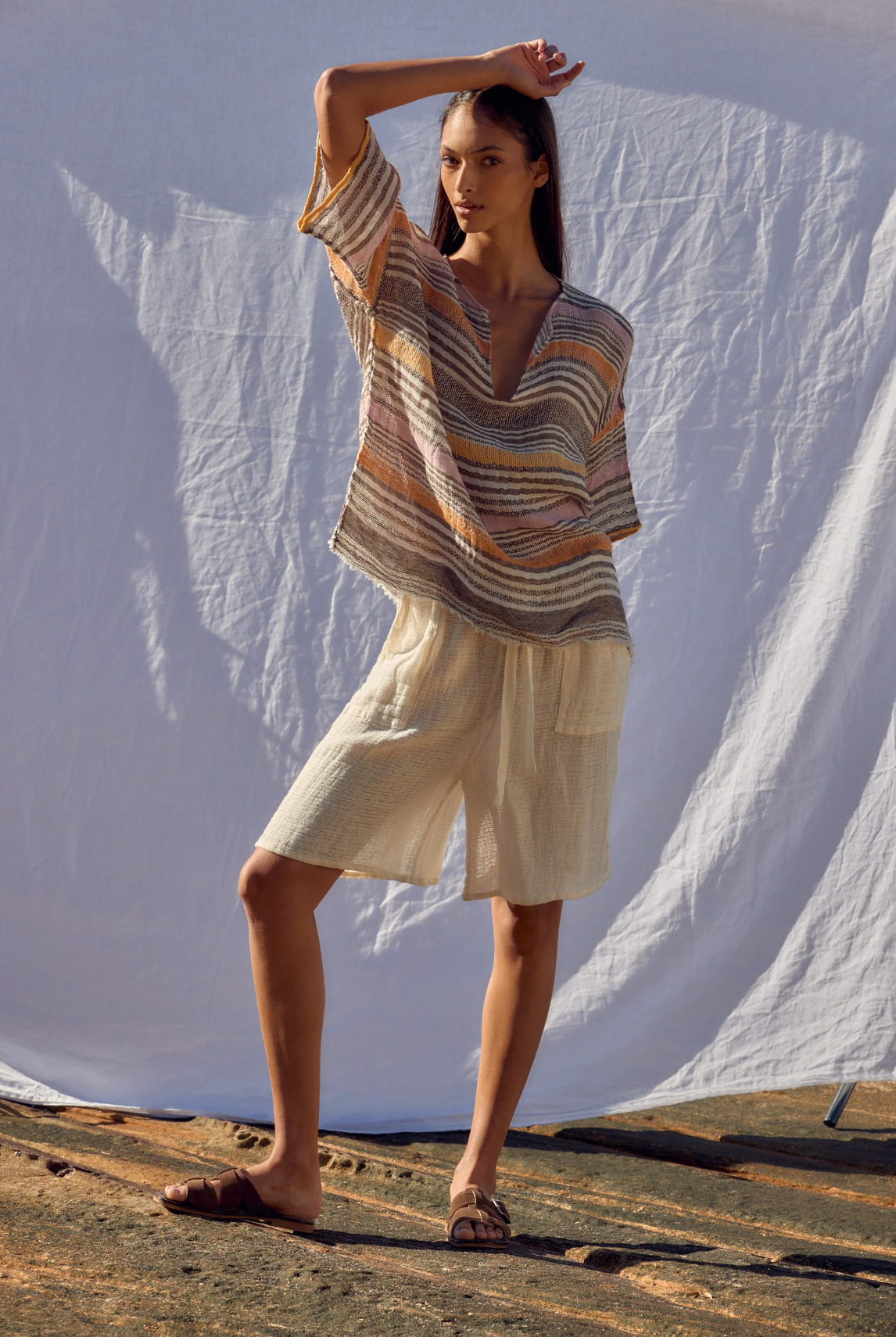 Estilo Emporio Diverti Short - Battista Panna