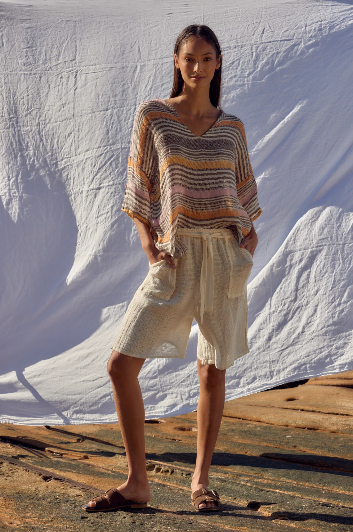 Estilo Emporio Diverti Short - Battista Panna