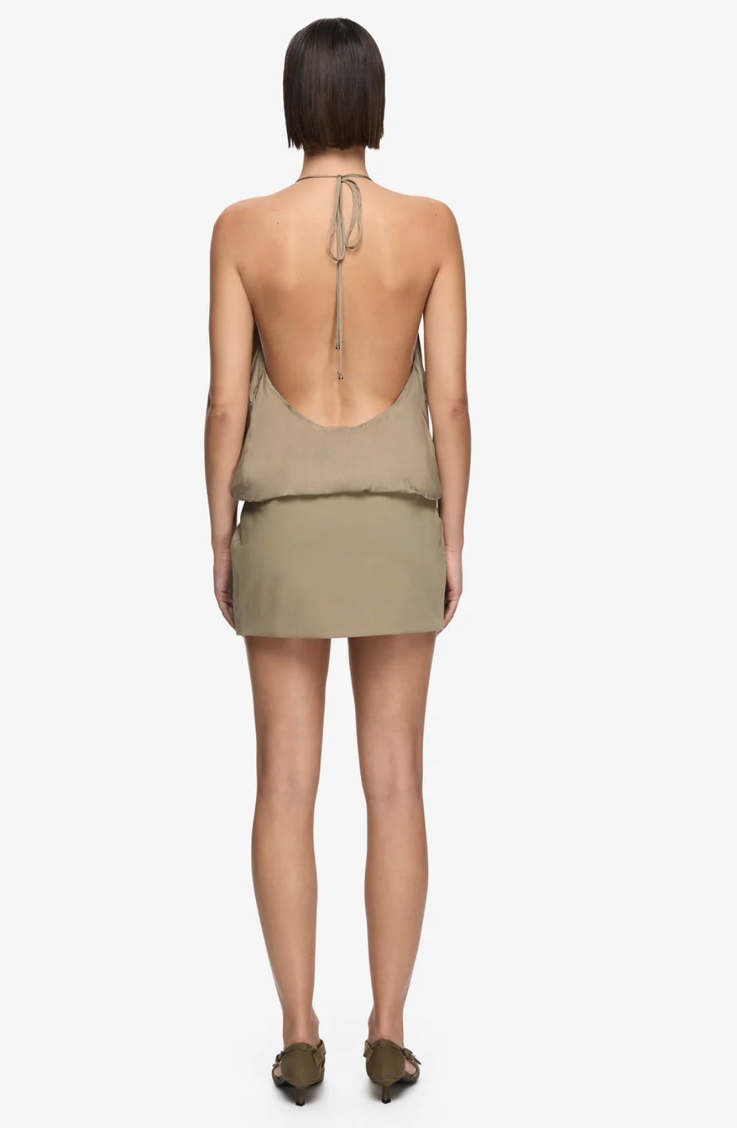 Bec and Bridge Kira Mini Dress - Khaki