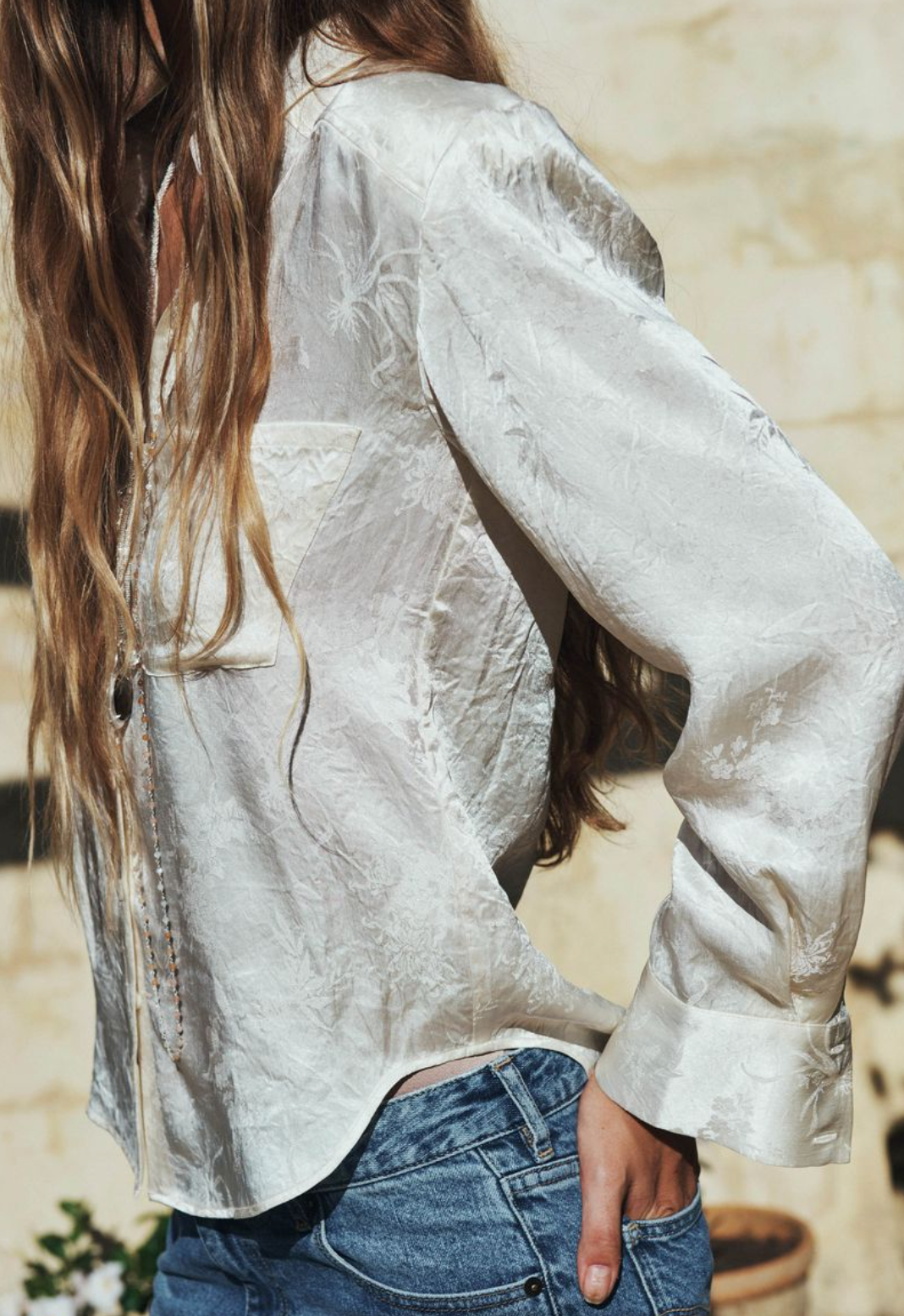 Spell Dubois Shirt - Pearl White
