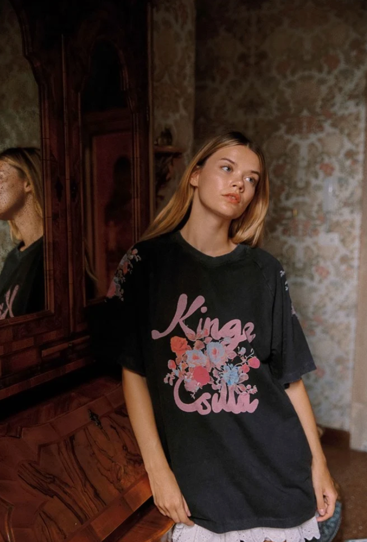 Kinga Csilla Petal Sunset Tee