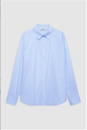 Anine Bing Essie Shirt - Blue