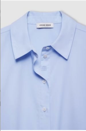 Anine Bing Essie Shirt - Blue